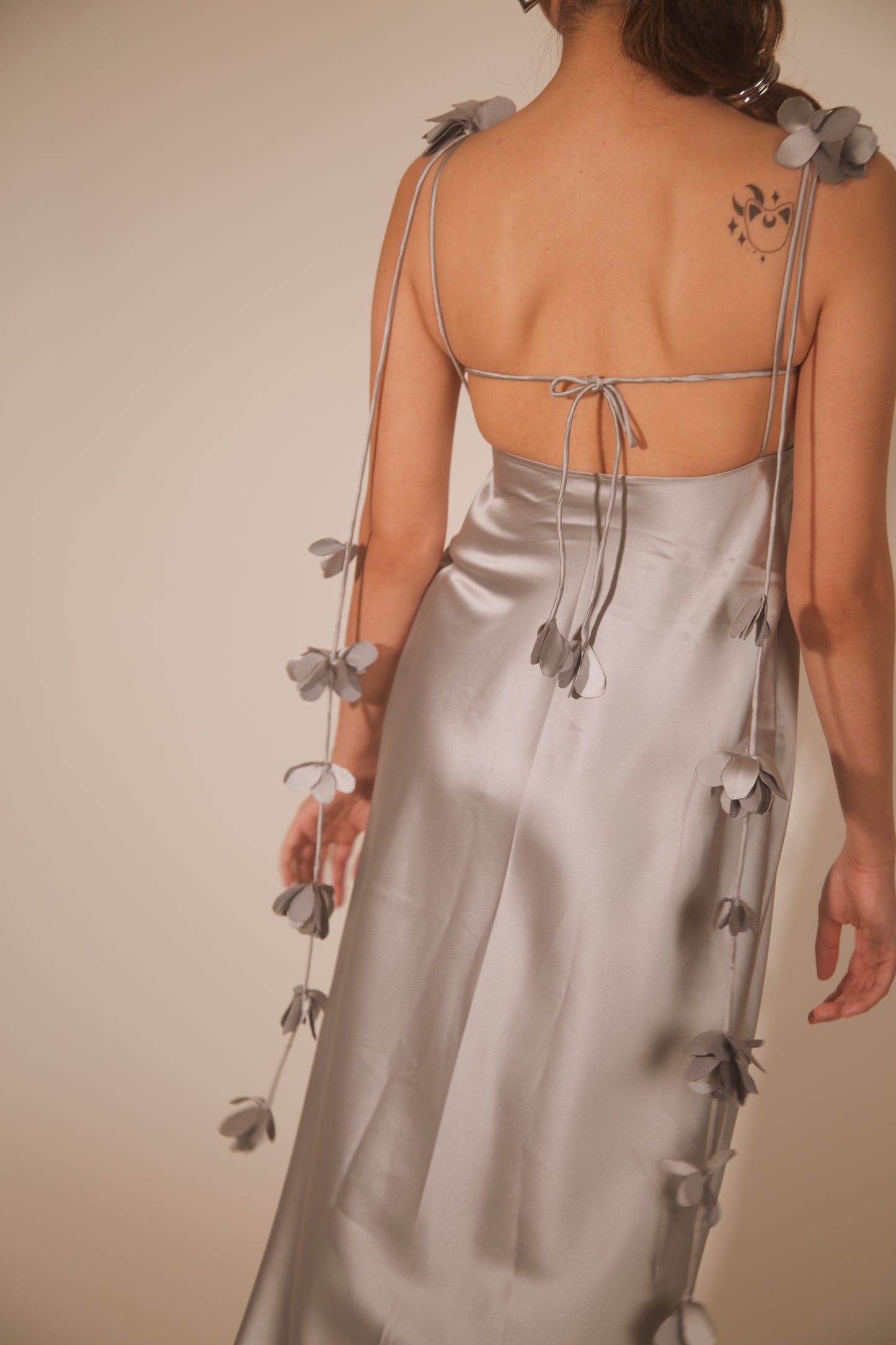 Rosa Dress Ice Blue