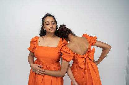Kyra Dress- Orange