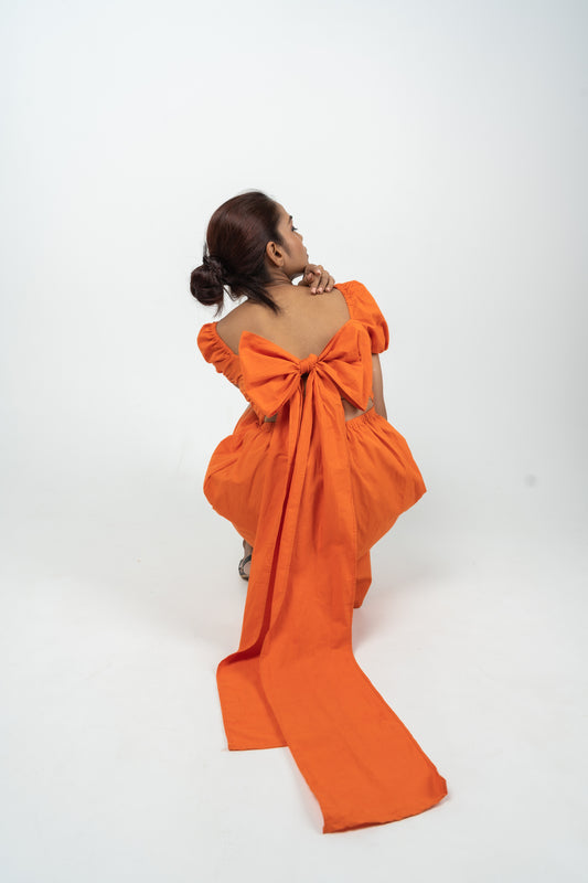 Kyra Dress- Orange
