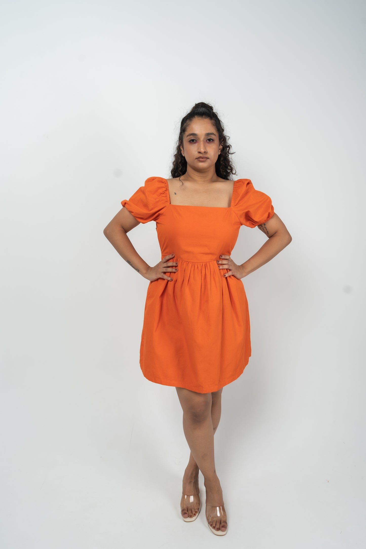 Kyra Dress- Orange