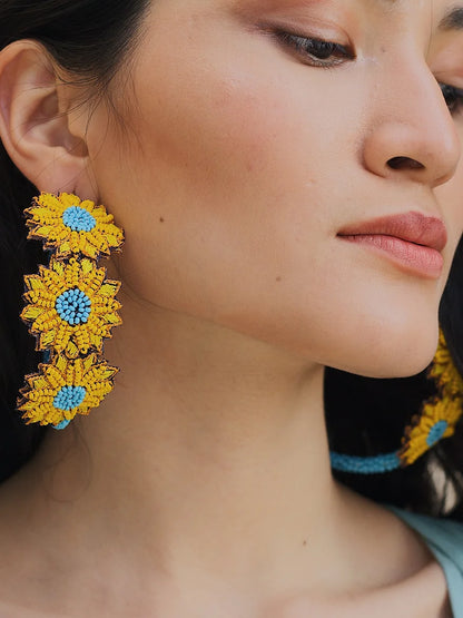 Sunny Hoop Earrings